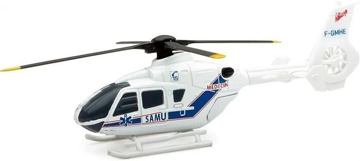 Samu EC135,ADAC EC135  Modello statico da esposizione o collezione.  Scala 1:43 - Immagine 1 di 1