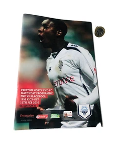 Football Programme PNE Preston North End Vs Blackpool 2010 Vintage ncb - Picture 1 of 3