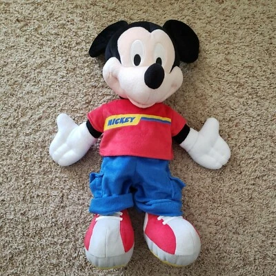 Disney’s Mickey Mouse 2002 Plush Size 25” Mattel Fisher Price Stuffed Doll Toy - Image 1 of 4