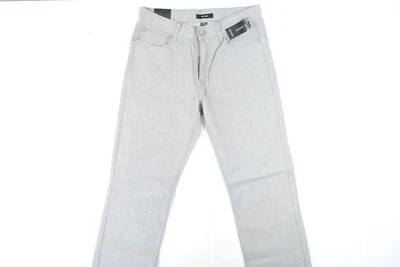 ALFANI JEANS ELÁSTICOS GRIS JASPEADO 32X32 PIERNA RECTA TELA SARGA PARA HOMBRE NUEVOS CON ETIQUETAS NUEVOS Foto 1 de 4