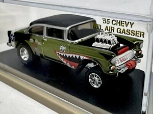 Hot Wheels Red Line Club RLC '55 Chevy Bel Air Gasser Flying Tiger 04188/12000 - Foto 1 di 7