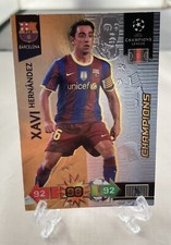 Panini adrenalyn xl champions league 2010/11 xavi champion card