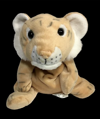 Ganz Tuff Tiger Awesome Toss 'ems Bean Bag Floppy Beanie Plush Toy RARE VHTF 9"  - Image 1 of 4