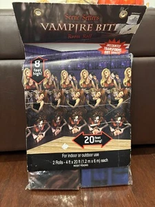 Halloween Scene Setters Dracula Vampire Bite Haunted House Decoration Gothic New - Picture 1 of 1