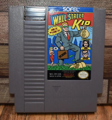 Cartucho de videojuegos Wall Street Kid NES Nintendo Foto 1 de 4