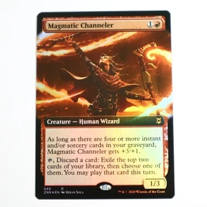MTG Rare - Magmatic Channeler FOIL 349 - Zendikar Rising - Human Wizard Creature - Picture 1 of 1