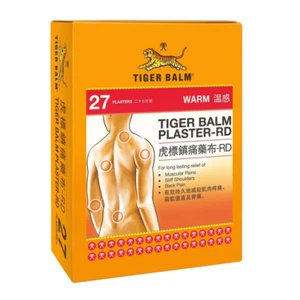 Tiger Balm WARM Plaster 10cm x 14cm ~ 27 Patches ~ EXP 2027 !!! - Picture 1 of 2