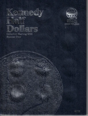 New Whitman Kennedy Half Dollar Folder # 4 Starting 2022- - Image 1 of 4