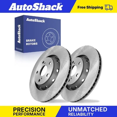 Front Brake Rotors Pair for 2009-2016 Toyota Venza 2.7L 3.5L V6 - Image 1 of 4