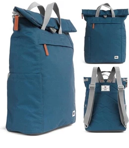 ORI London Rolltop Backpack Medium Reiserucksack in Marineblau - Bild 1 von 7