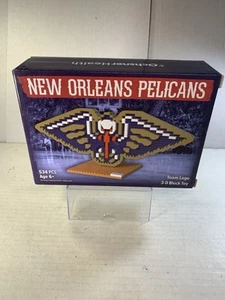 New Orleans Pelicans 534 piezas logotipo del equipo bloque 3D juguete rompecabezas NBA baloncesto - Imagen 1 de 8