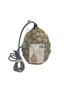 Color Creations Shoreline Natural Stone Cobble Stone Tiffany Style Suspension - Picture 1 of 10