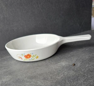 Vintage Corning Ware Pfanne P-33-B 6,5" Floral Range Ofen Mikrowelle USA Pfanne - Bild 1 von 7