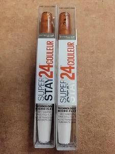 Lot of 2- Maybelline Superstay 24-Hour Color- couleur 910 Copper Glisten - Picture 1 of 5