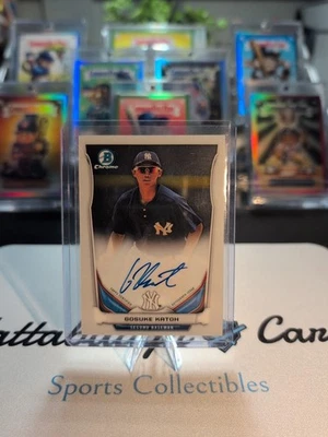 2014 Bowman Chrome - Prospect Autographs Gosuke Katoh #BCAP-GK (AU, RC) - Image 1 of 2