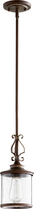 Quorum 3073-39 San Miguel Pendant, 1-Light, 100 Watts, Vintage Copper - Image 1 of 1