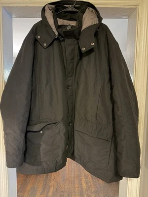 5x Perry Ellis Portfolio Men’s Parka Jacket Coat Black - Image 1 of 4