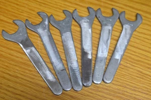 (6) Unbranded 11/16 Open End Machine Wrenches Thin (3-E) - Picture 1 of 5