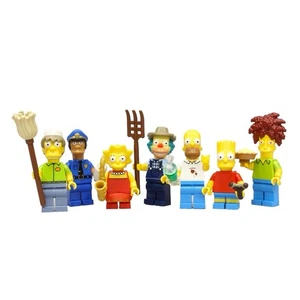 LEGO Simpsons Minifigure Bundle 10352 All 7 Minifigures - Picture 1 of 1