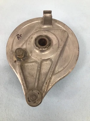 Honda MT125 Rear Brake Plate 1974-76  used OE item P/N 43100-361-010 - Image 1 of 4