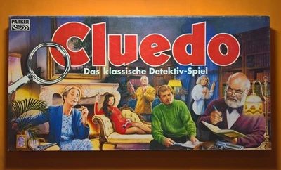 PARKER Cluedo ( Vollständig ) das klassische Detektiv-Spiel - Bild 1 von 4