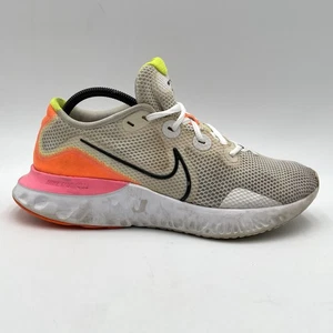 Nike Renew Run Herren Größe 10 Laufschuhe Turnschuhe CK6357-100 weiß orange pink - Bild 1 von 16
