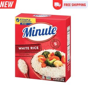 Arroz Blanco Minuto, Arroz Blanco Instantáneo para Cena Rápida, Caja 72 Onzas - Imagen 1 de 7