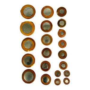 Selmer Mark VI 50er Jahre Tonex Tone-X Pad Resonator Set Altsaxophon - Bild 1 von 14