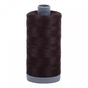 AURIFIL QUILT THREAD - 40 WT - 820 yds #1130 Dark Bark - Picture 1 of 1