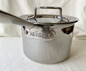 All-Clad D5 Stainless 2-qt Sauce Pan with Lid 5ply Commercial