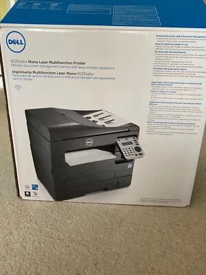 DELL monochrome AIO printer Print, Copy, Scan, FAX b1265dfw - Image 1 of 4