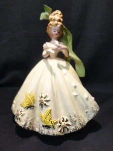 Rare JOSEF ORIGINALS "He Loves Me.... He Loves Ne Not" this one is 8" tall - Picture 1 of 9