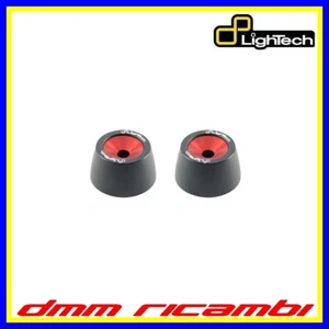 Tamponi protezione perno ruota anteriore rosso DUCATI PANIGALE V4 1100 2018 2019 - Foto 1 di 1