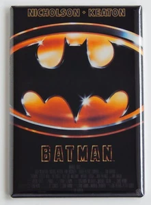 Póster de película Batman (1989) NEVERA IMÁN Michael Keaton - Imagen 1 de 3