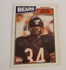 1987 Topps  Football  Card #46  Walter  Payton Chicago  Bears