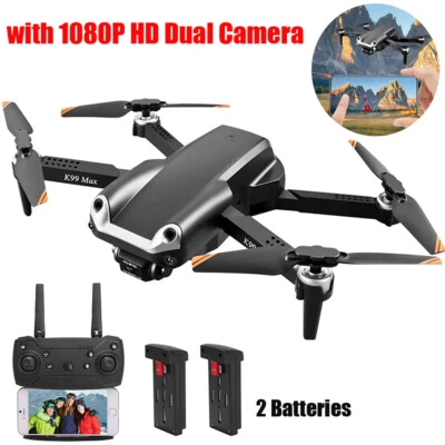 Mini 4K Drone for Kids with 1080P HD Dual Camera, Boys Remote Control Toys Gift - Image 1 of 4