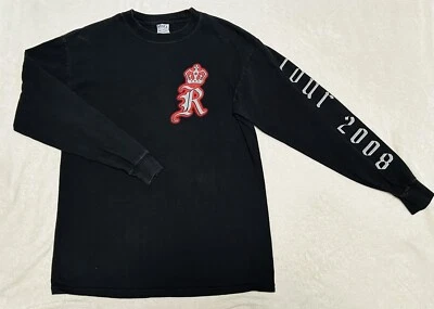 2008 Rush Snake And Arrows Long Sleeve T Shirt Mens Size Medium Black - Image 1 of 4