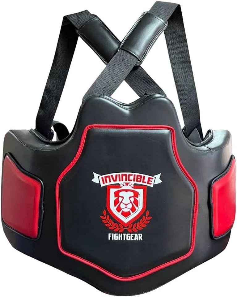 Invincible Heavy-Duty Body Protector for Boxing, MMA, Kickboxing, Muay Thai - Image 1 of 4