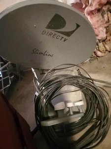 DIRECTV DISH SLIMLINE KAKU SATELLITE  - Picture 1 of 4
