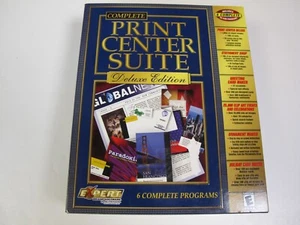 Print Center Suite, Deluxe Edition, Expert Software, For Windows 95-8, New, CDs - Picture 1 of 10