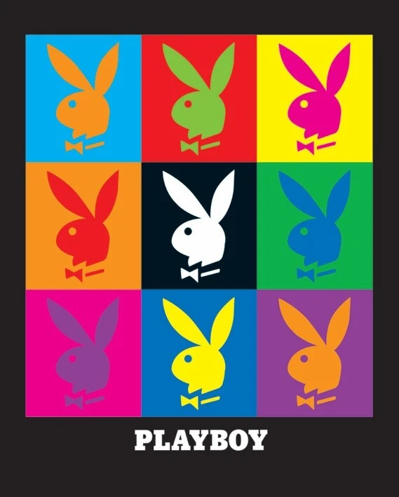 ADULT ONLY Mini Poster Playboy Bunny Pop Art - Image 1 of 1