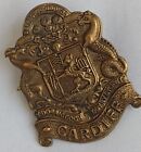 16th Cardiff Battalion Welsh Regiment Cap Badge Brass 2 Lugs 43 mm ANTIQUE Org