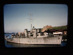 Vintage Photo Slide USS Newcastle Navy Ship AK-233 US Naval WW2 Boat Picture C - Bild 1 von 1