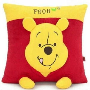 15" AUTHENTIC DISNEY WINNIE the POOH Plush Soft Doll Toy Hugging Pillow Cushion - Picture 1 of 6