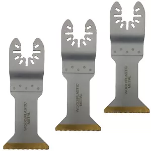 3x Tauchsägeblatt 45mm Titanium für Bosch PMF180E / PMF190E / PMF10,8LI / B21 - Bild 1 von 2