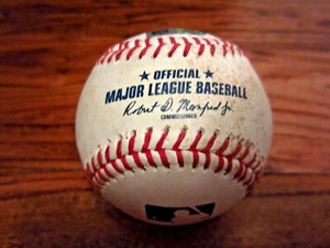 Abraham Toro Mariners Game Used RBI SINGLE Baseball 20.08.2021 Hit #78 vs Astros - Bild 1 von 5