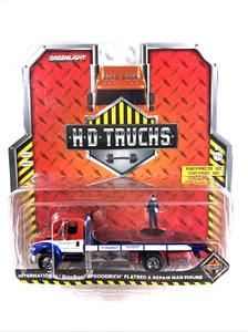 Greenlight HD Trucks International DuraStar BF Goodrich Flatbed & Repair Man - Picture 1 of 7