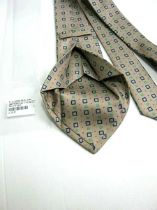 LUXURY KITON NAPLES 7 FOLDS SEVEN FOLD NEW NEW 100% SETA SILK MADE IN ITALY - Picture 1 of 5