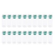 20pcs 10ml leer Probe Gläser Ampullen Glas Flaschen Gläser Fläschchen