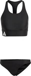 adidas Bikini Schwimmen Sportliche Damen Branded Beach Bikini - Schwarz - 38 - Bild 1 von 3